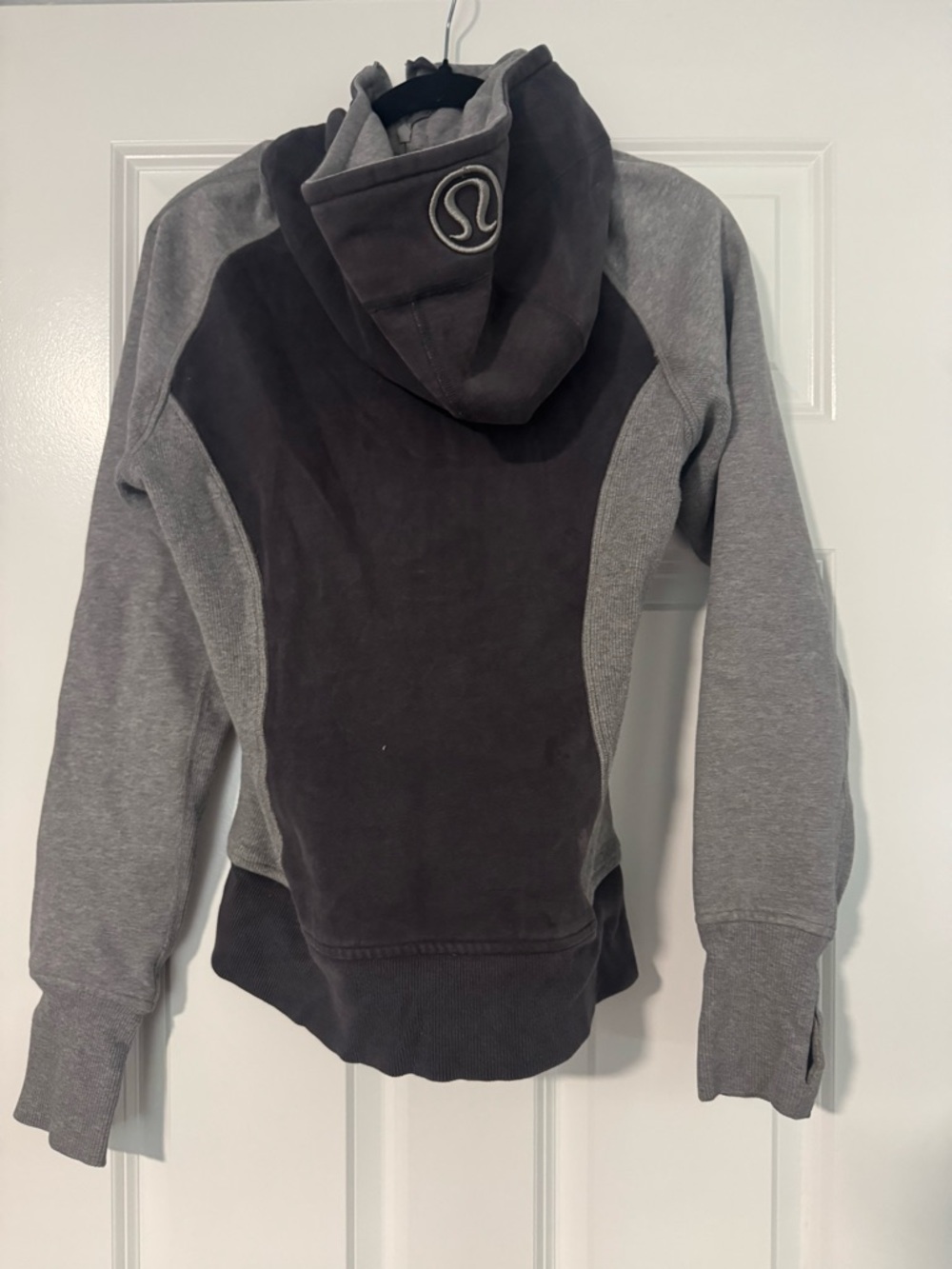 lululemon athletica Heather Gray Full-Zip Hoodie - Picture 2 of 4